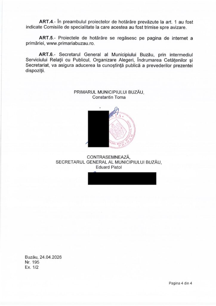 ședință CLM Buzău interzicere păcănele