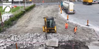 (VIDEO) Șantier deschis pentru noul rond de la Spătaru