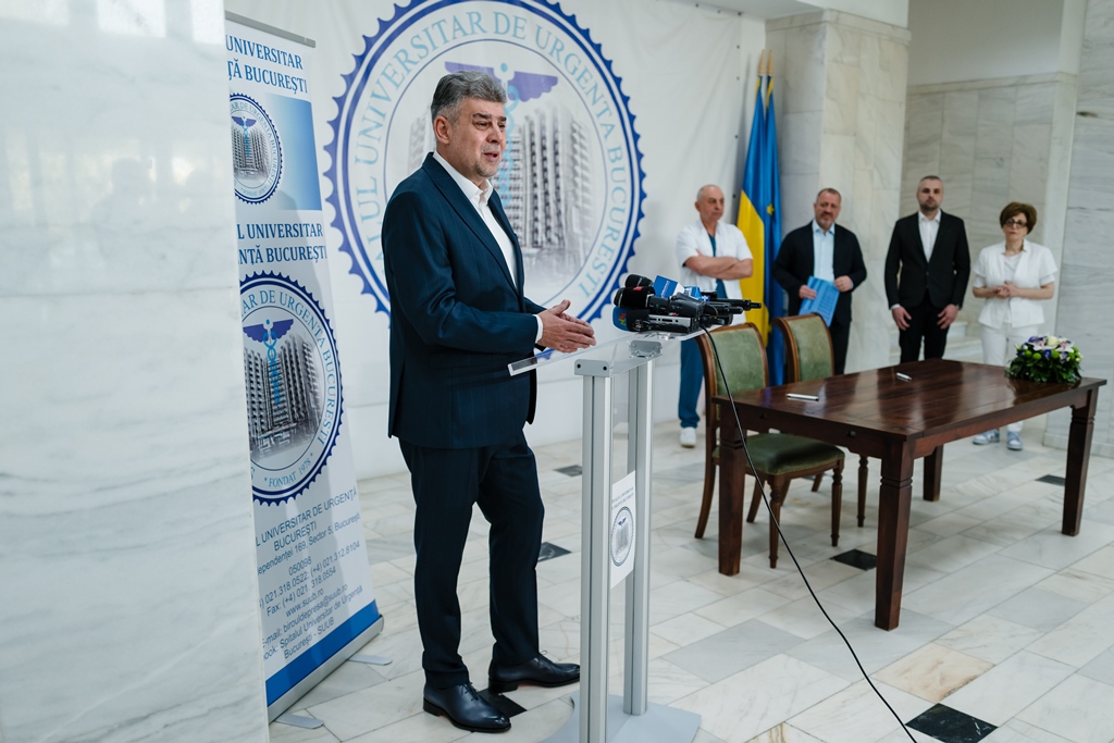 consorțiu medical Buzău, dr. Cătălin Cîrstoiu manager Spital Universitar, Marcel Ciolacu președinte Consiliul Județean Buzău, semnare parteneriat Spital Județean Buzău Spitalul Universitar București