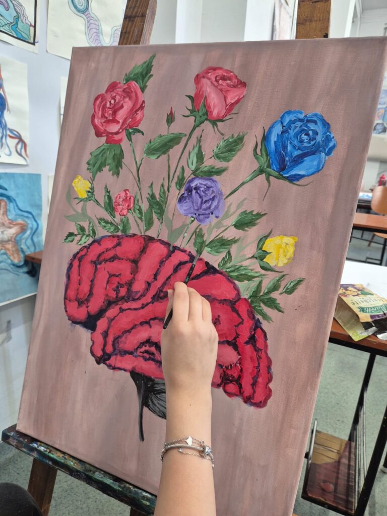 expoziție Forma Vieții Spitalul Județean Buzău, picturi inedite Liceul de Arte Buzău, picturi inedite spital Buzău
