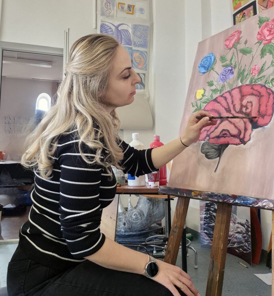 expoziție Forma Vieții Spitalul Județean Buzău, picturi inedite Liceul de Arte Buzău, picturi inedite spital Buzău