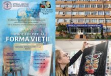 (FOTO) Lucrări inedite expuse la Spitalul Județean. Vernisajul, joi, 23 aprilie