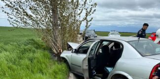 (FOTO) Împact fatal. Pasageră decedată într-un accident la Scutelnici