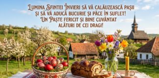 Primăria Brădeanu, mesaj de Paști