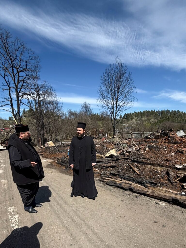 ajutor Arhiepiscopia Buzăului și Vrancei, colectă bani Arhiepiscopie incendiu Soveja