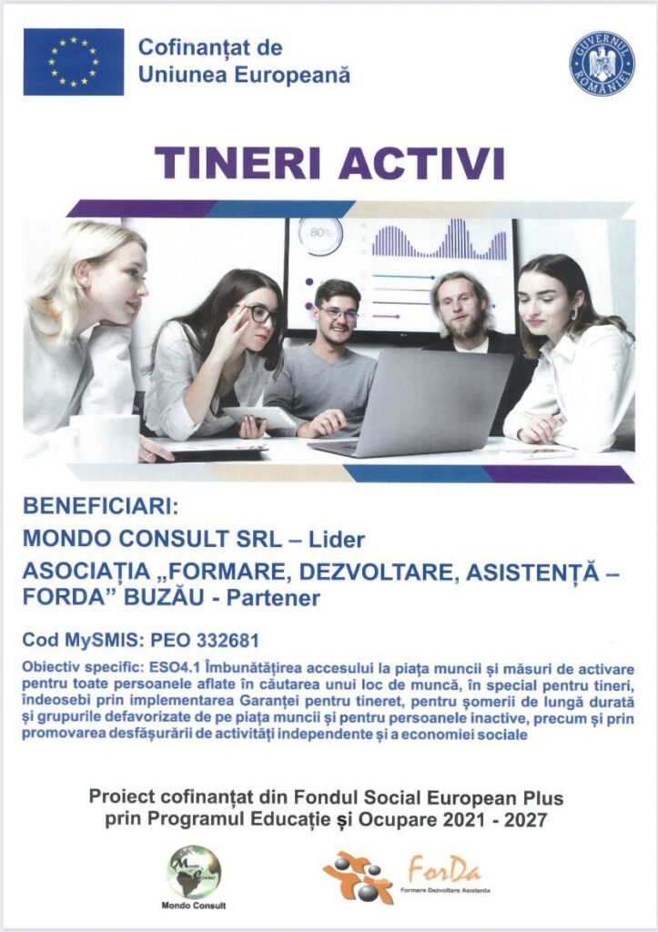 anunț Primăria Balta Albă cursuri tineri șomeri