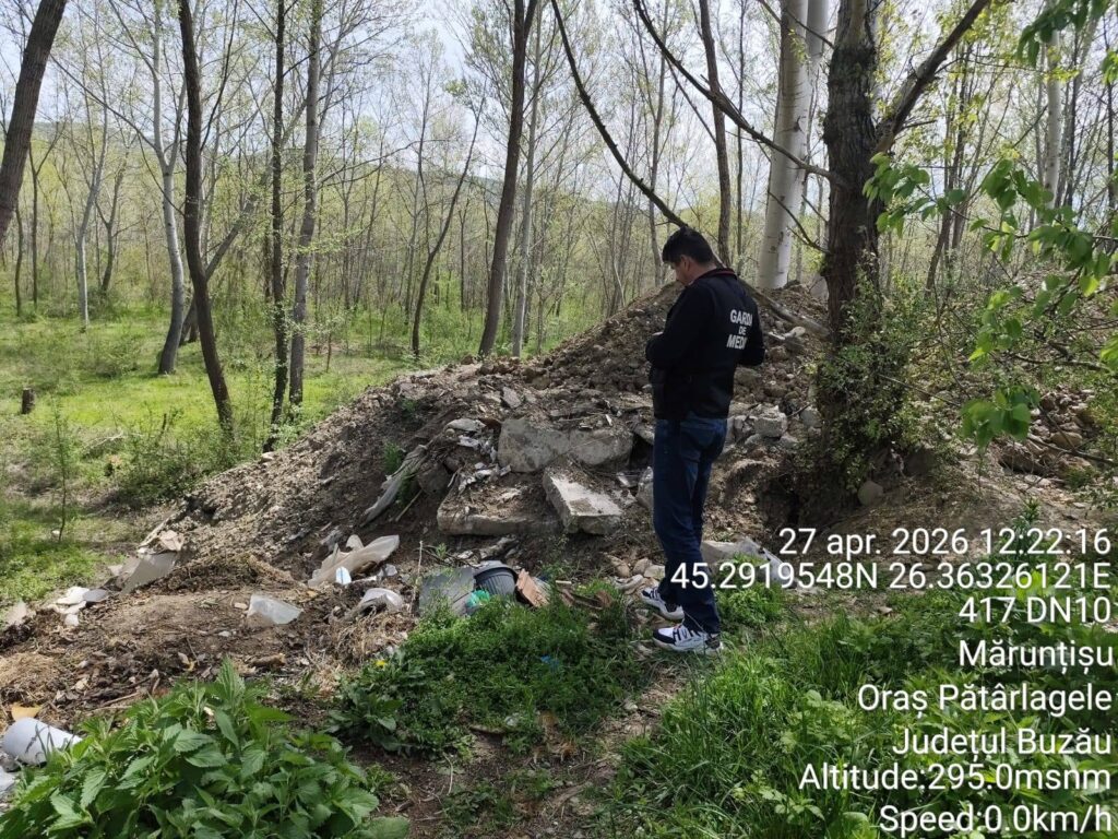 amenzi Garda de Mediu Buzău bilanț 2026