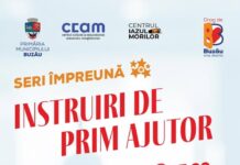 Instruire de prim ajutor pentru seniorii buzoieni, la Iazul Morilor
