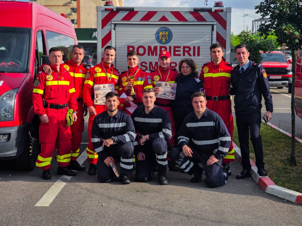 salvatori ISU Buzău competiție prim ajutor descarcerare