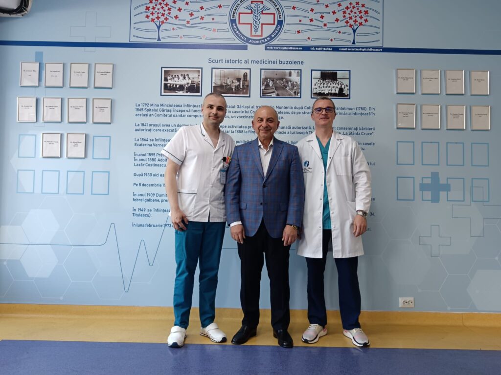 premieră medicală Buzău proteze totale de genunchi