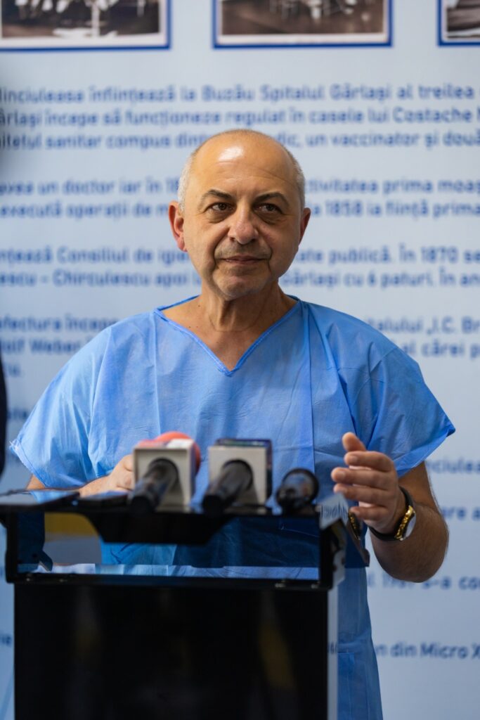 premieră medicală Buzău proteze totale de genunchi