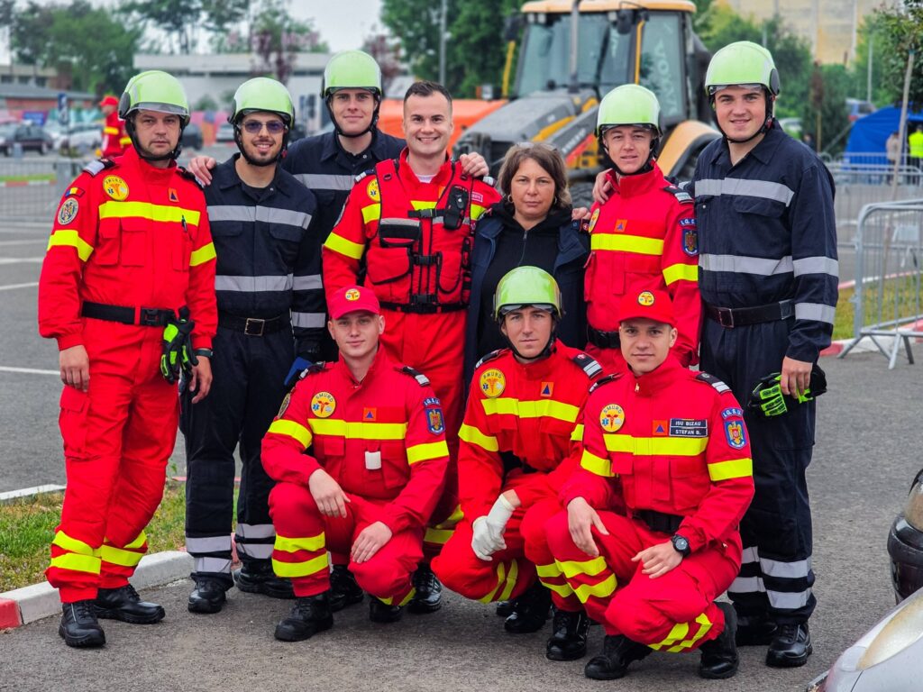 salvatori ISU Buzău competiție prim ajutor descarcerare