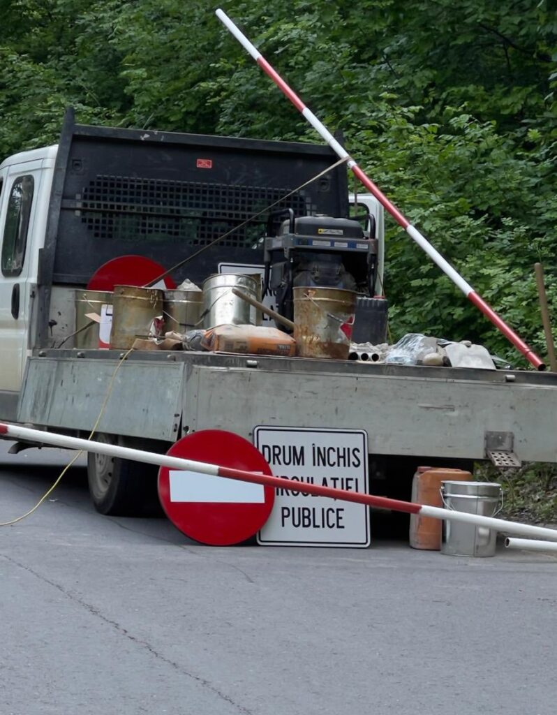 rute alternative Trans-Cislău închis, Trans-Cislău închis temoprar 4 km