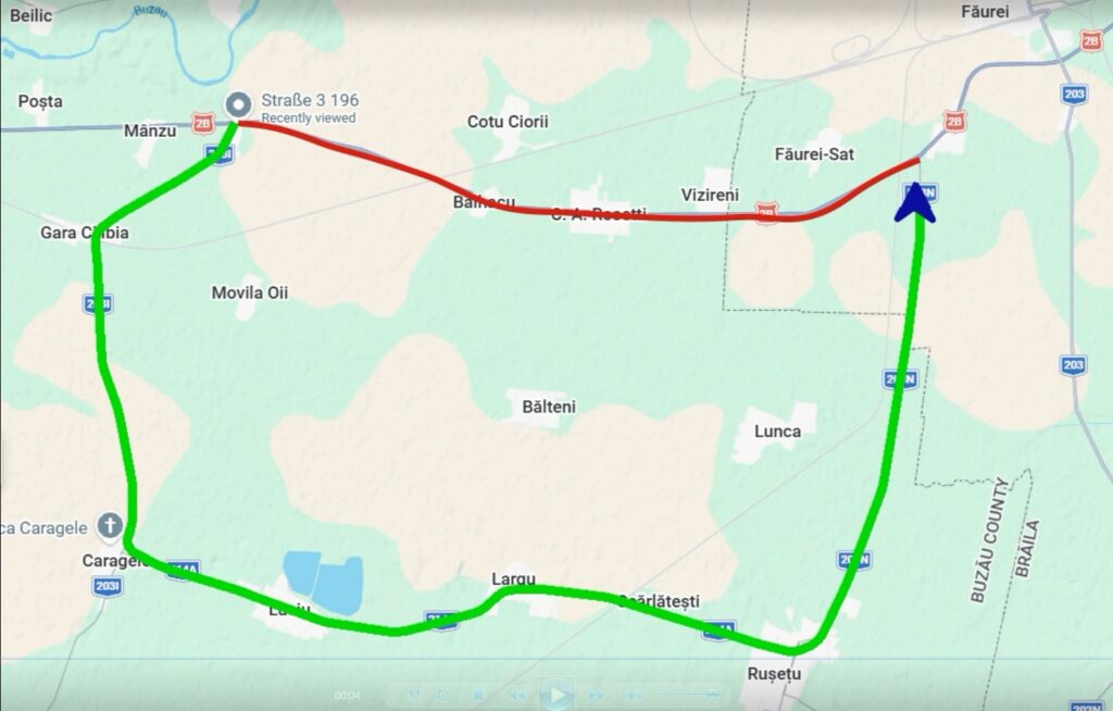 Atenție, șoferi! Se închide DN 2B, joi, la Bâlhacu. Ruta ocolitoare 1 anunț DRDP Buzău, circulație închisă DN 2B Bâlhacu, lcurări CFR Bâlhacu