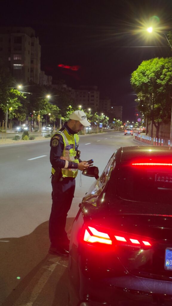 (FOTO) Razie rutieră de noapte, în Buzău 2 controale trafic Buzău, razie rutieră Buzău