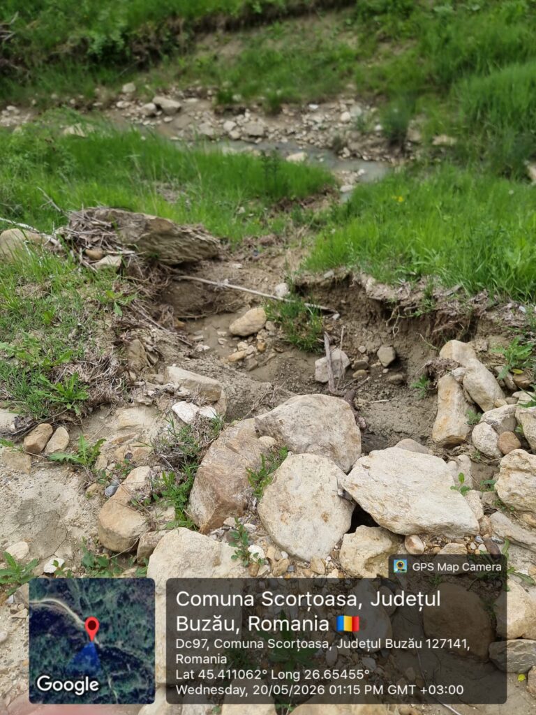 drumuri afectate de ploi județul Buzău