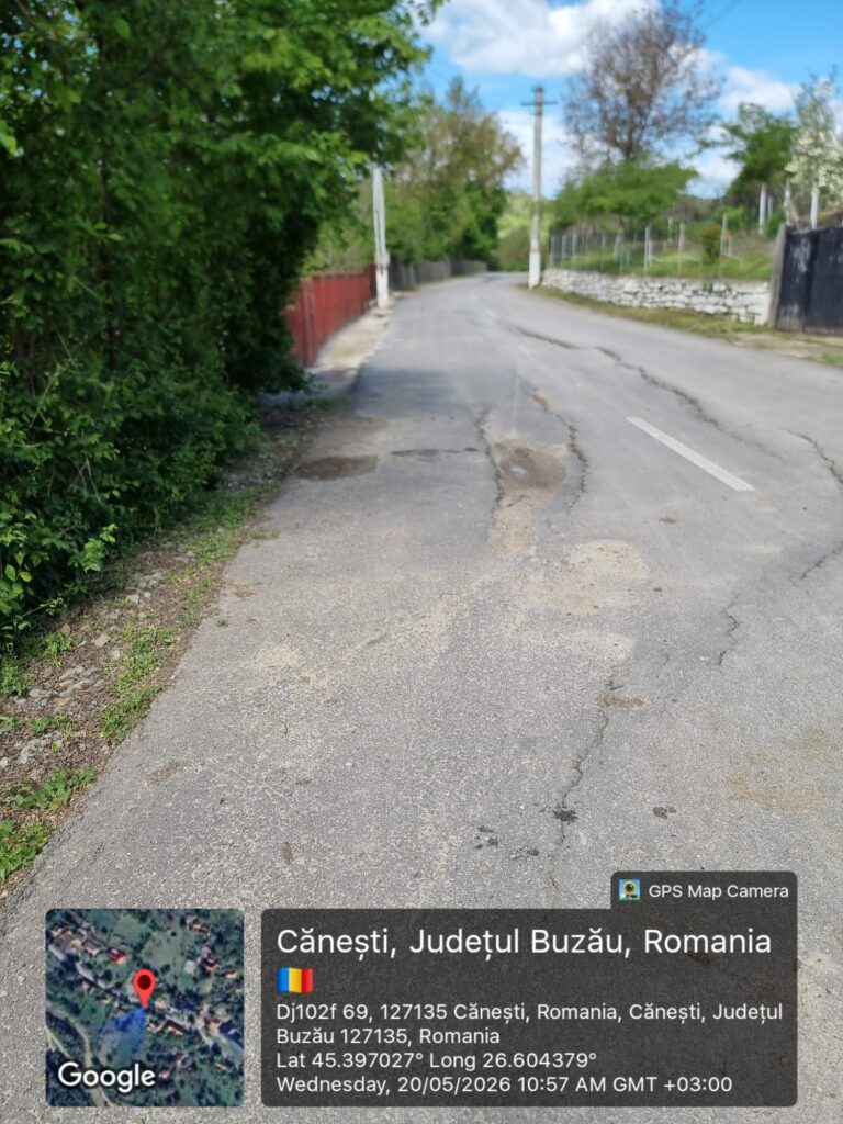 drumuri afectate de ploi județul Buzău