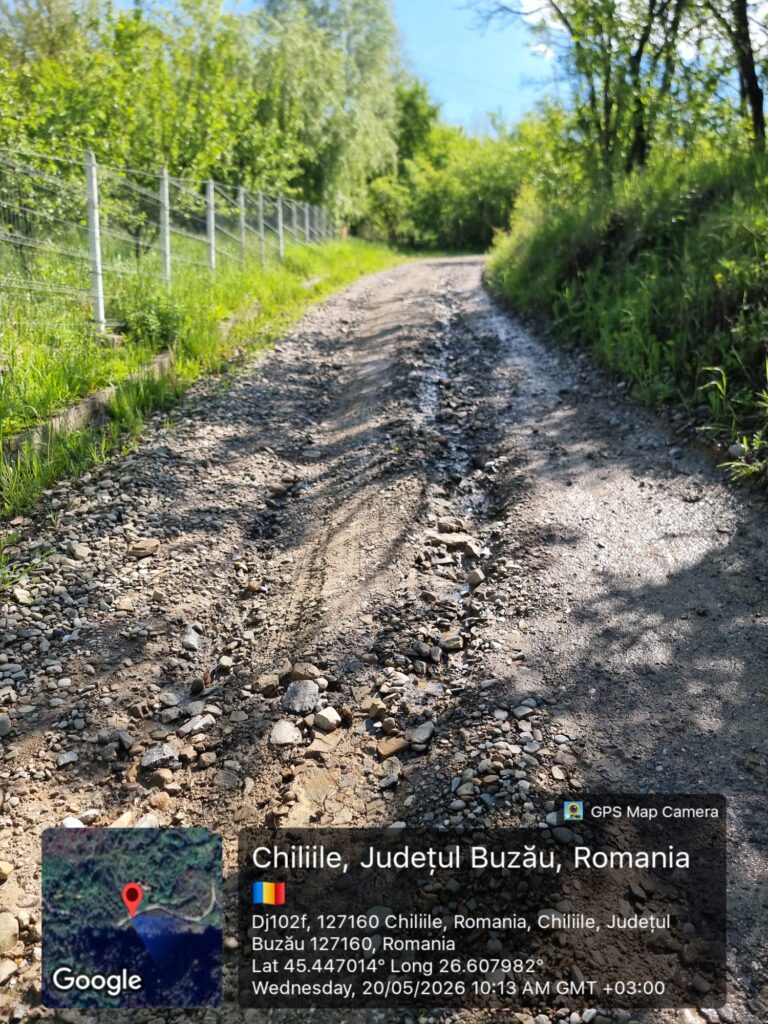 drumuri afectate de ploi județul Buzău