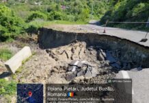 (FOTO) Drumuri afectate de ploi. Scorțoasa, comuna cea mai afectată