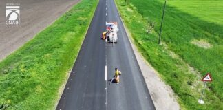 (VIDEO) Asfaltări finalizate pe DN 1B, în zona Săhăteni