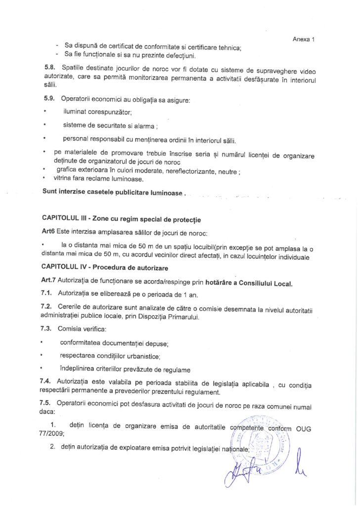 Primăria Balta Albă regulement jocuri de noroc