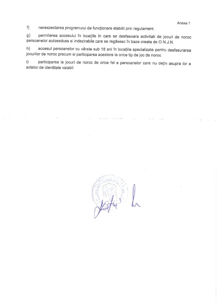 Primăria Balta Albă regulement jocuri de noroc