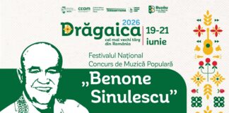 Festivalul Național Concurs de Muzică Populară „Benone Sinulescu”. Iată programul spectacolelor!