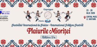 Ansambluri de pe trei continente, la Festivalul Internațional de folclor „Plaiurile Mioriței”