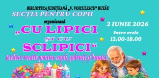Copiii, așteptați la Bibliotecă. Mâine e ,,Cu lipici și cu sclipici”