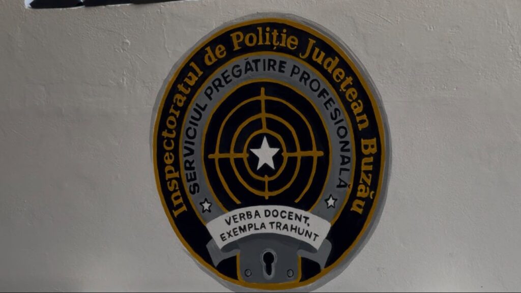(VIDEO) Ce transformare! Sala de sport a polițiștilor buzoieni, animată de picturile elevilor de la Arte 15 sală de sport IPJ Buzău picturi elevi Liceul de Arte