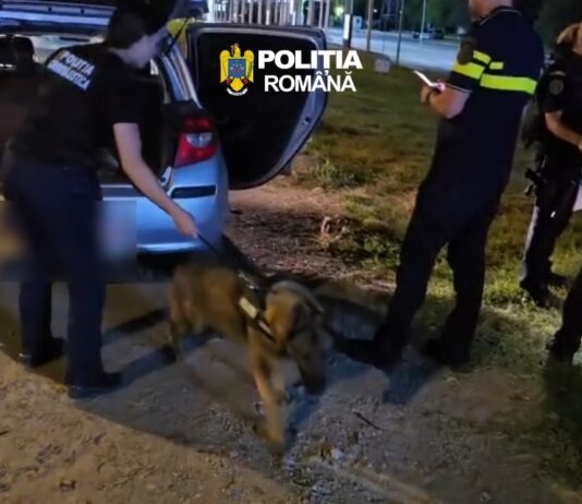 (VIDEO) Mașină confiscată, bărbat reținut. Ce au găsit polițiștii în autoturismul oprit în trafic
