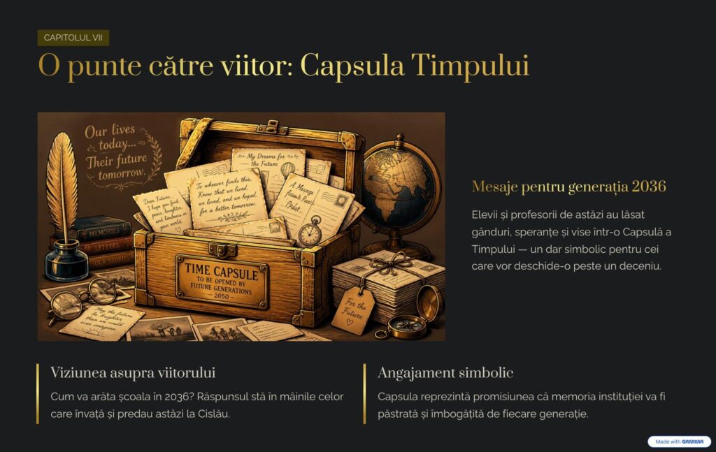Cartea Școlii Cislău, volum aniversar Școala Cislău