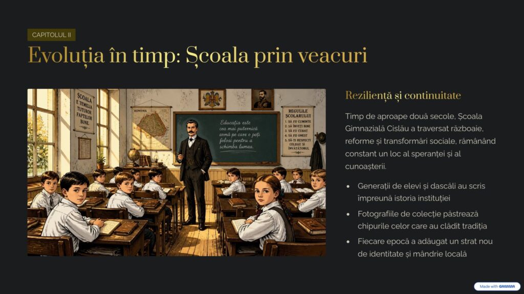 Cartea Școlii Cislău, volum aniversar Școala Cislău