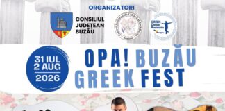 „OPA! BUZĂU GREEK FEST”: Trei zile de muzică, dans, gastronomie și tradiții grecești în județul Buzău