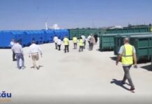 (VIDEO) RECEPȚIE. Centrul de colectare cu aport voluntar. Primar Toma: Cel mai mare din România