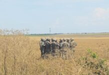 (UPDATE/VIDEO/FOTO) Cercetări la fața locului. Dronă căzută pe câmp, între Padina și Pogoanele. A fost doborâtă de un avion F-16