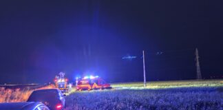(FOTO) Mobilizare de forțe pe un câmp între Buzău și Maxenu, după un apel la 112