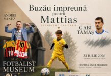 Eveniment caritabil. Buzău împreună pentru Mattias. Gabi Tamaș și Andrei Vanez, prezenți