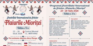 Opt țări aduc dansurile tradiționale la Buzău. Spectacole cu Emilia Ghinescu, Ionuț și Doinița Dolănescu