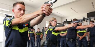 (VIDEO) Noii polițiști din Buzău, în stagiu de pregătire. Cum s-au antrenat tinerii agenți