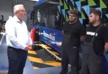 (VIDEO) Primarul Toma, despre autobuzele electrice. Surpriza din garajul Trans Bus