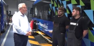 (VIDEO) Primarul Toma, despre autobuzele electrice. Surpriza din garajul Trans Bus