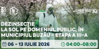 Acțiunile de dezinsecție din Buzău, reprogramate. Vezi noul calendar al operațiunilor