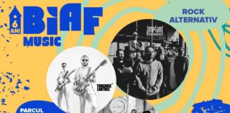BIAF. Concert de rock alternativ, azi, în Parcul I.C. Brătianu
