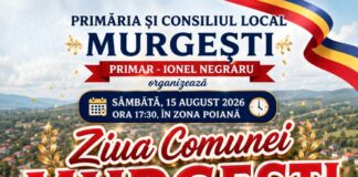 Localnicii, așteptați la Ziua Comunei Murgești. Cine va încânta publicul, duminică, 15 august
