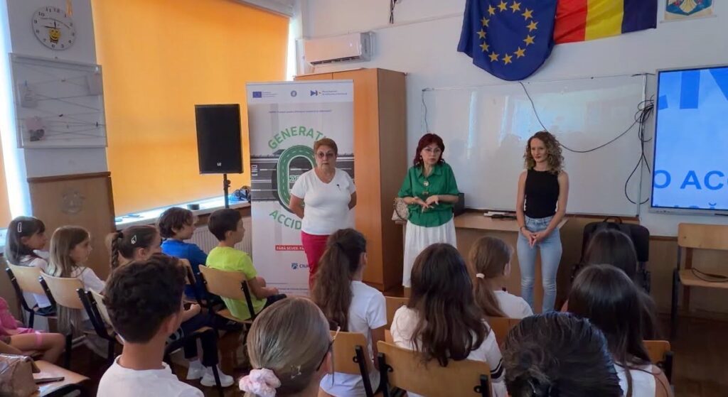 (FOTO) Generația Zero Accidente! Campanie în rândul elevilor buzoieni 9 campanie generația zero accidente Buzău