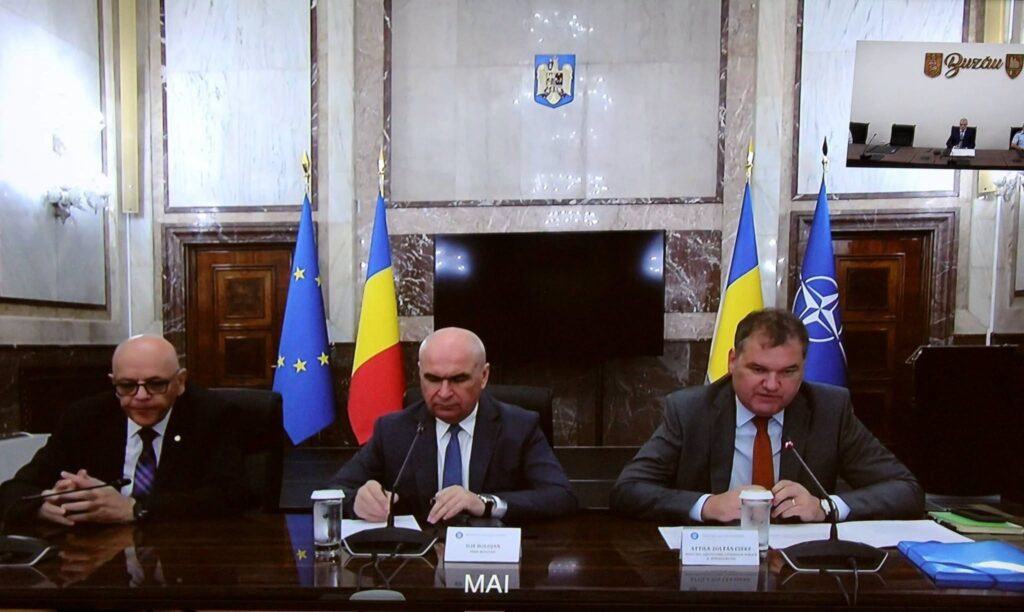 prefect Leonard Dimian, stadiu proiecte PNRR, videoconferință PNRR