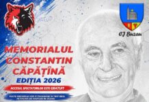 Memorialul „Constantin Căpățână”, la Sala Sporturilor. Cu cine joacă Lupii Buzăului