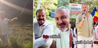 (VIDEO) Romeo Lungu, la pescuit, „Pe Plaiuri Bisocene”. Primar: Am vrut să văd negru în fața ochilor