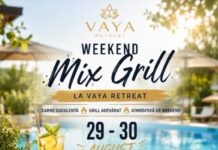 MIX GRILL WEEKEND, LA VAYA RETREAT. Ia-ți prietenii, pofta de mâncare și costumul de baie!